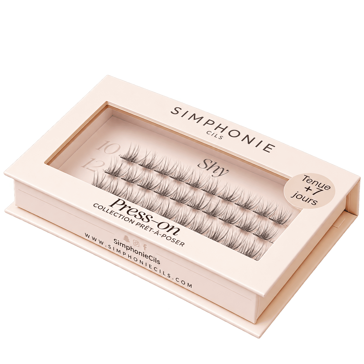 Faux cils PressOn Shy Simphonie Cils